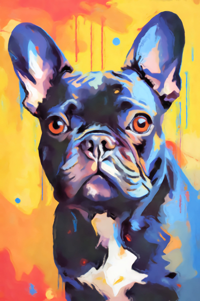 Un Bulldog Print