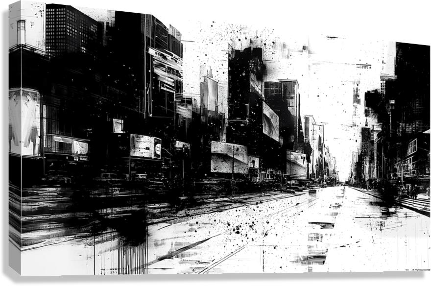 Devoid Lane Canvas Print