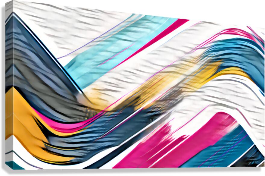 Just let it go Canvas Print