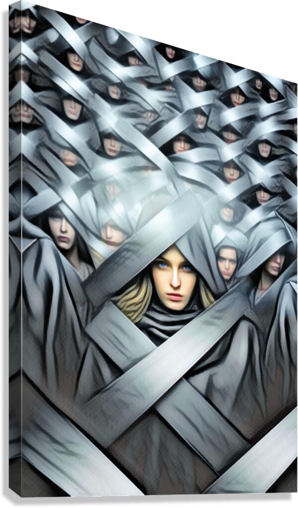 Too Many Mind Canvas Print