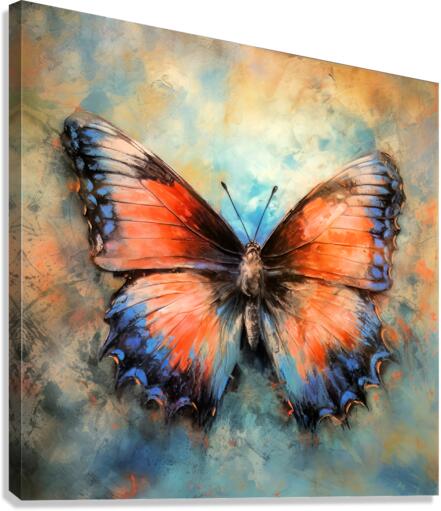 Butterfly Tinct Canvas Print