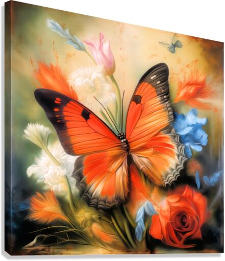 Butterfly Nectar Canvas Print