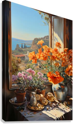 Basking Posy Canvas Print