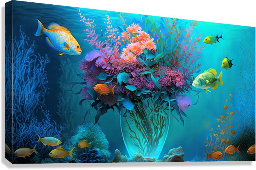 Ocean Vahz Canvas Print