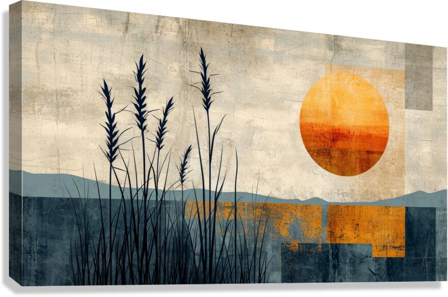 When we walk into Silence Canvas Print