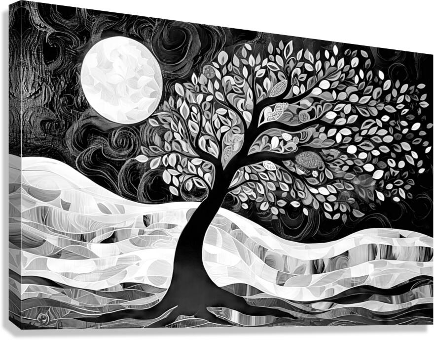 Midnight Breeze Canvas Print