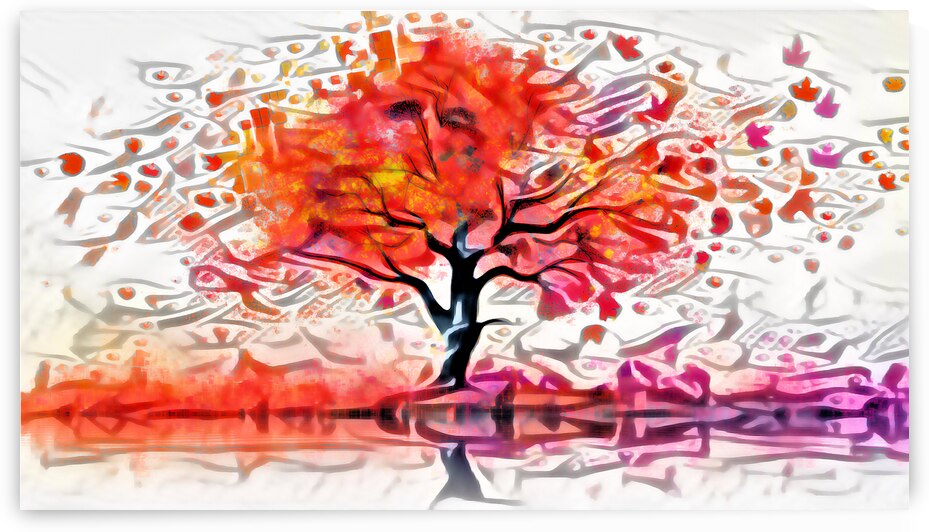 Deco Umbrella by Art by BUCK