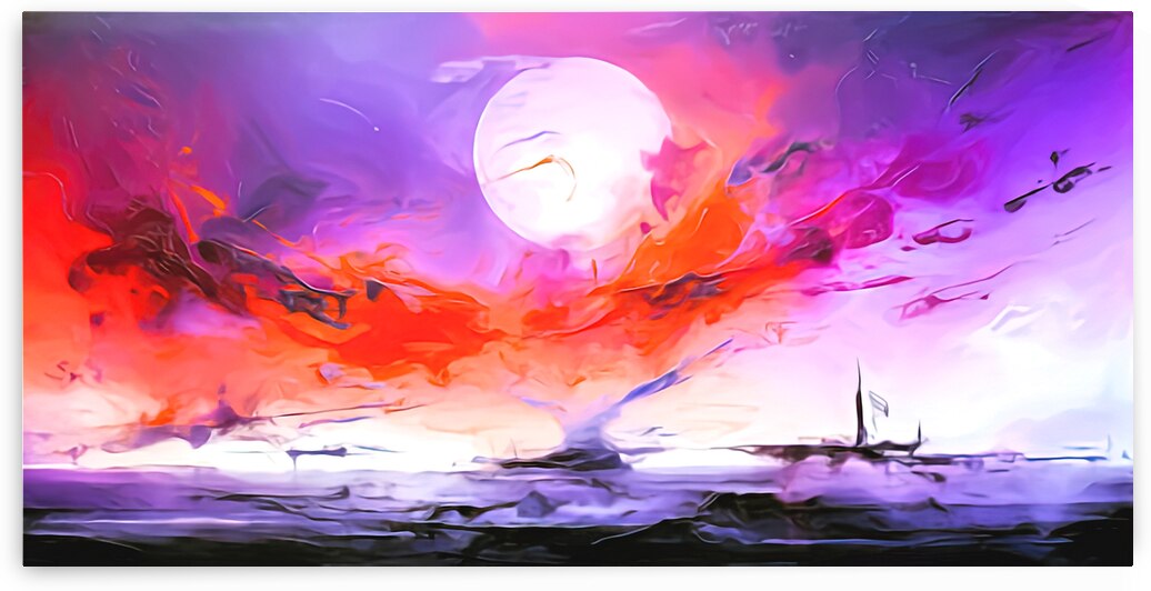 Red Sky at Night by Art by BUCK