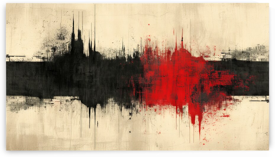 The room was humming harder by Art by BUCK