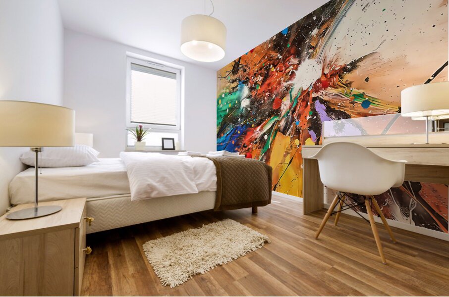 A New Reality Mural print