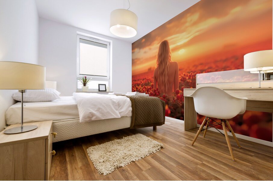 Strawberry Fields Mural print