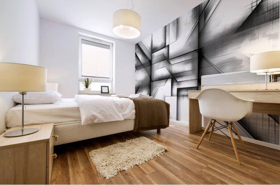 Confusion on the Ground Mural print