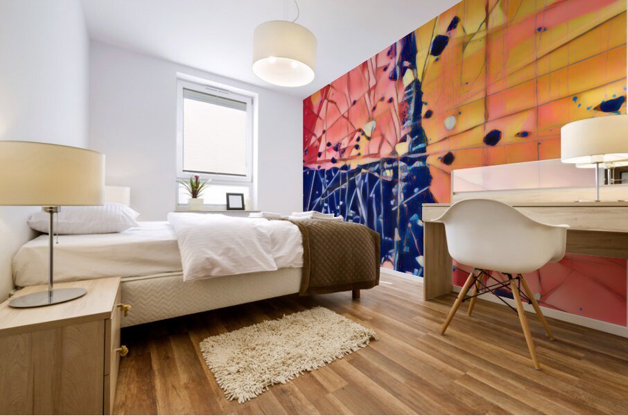 Suddenly Mural print