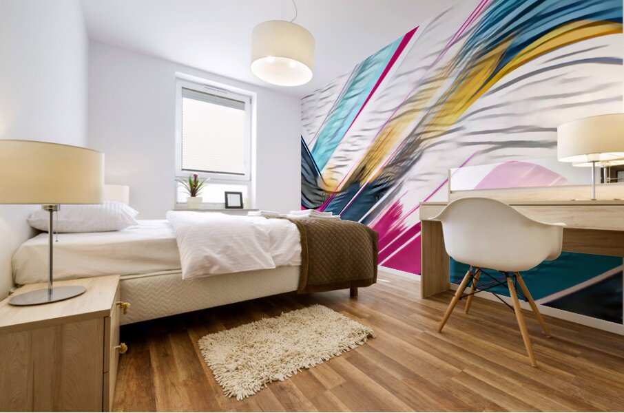 Just let it go Mural print