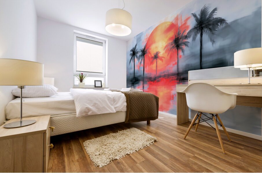 Break on Through Mural print