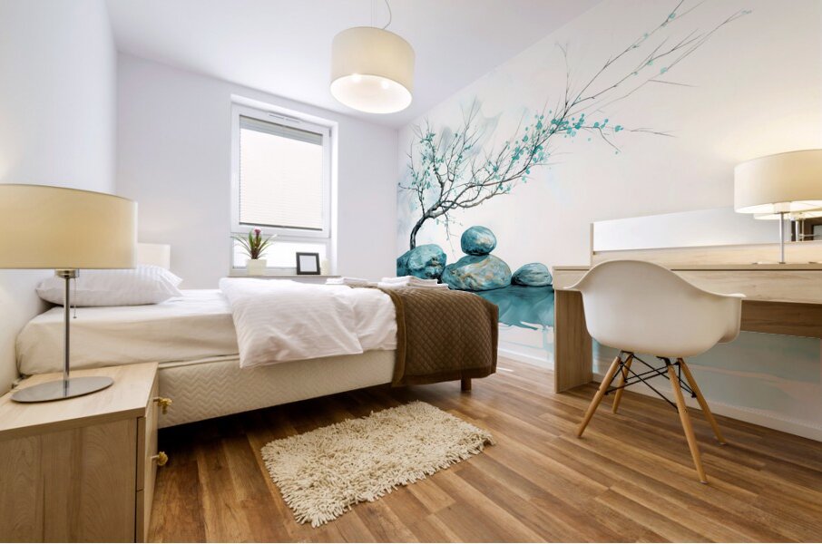 Spend the day your way Mural print