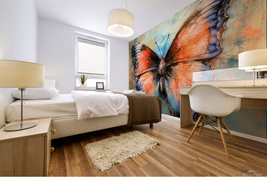 Butterfly Tinct Mural print
