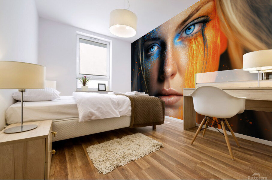 Mirror of the Mind Mural print