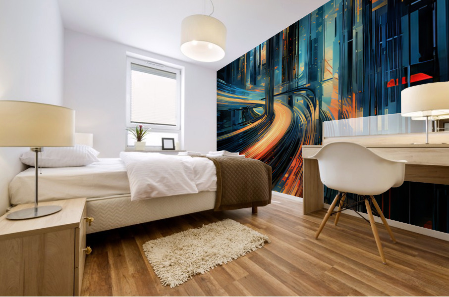 Vivid Intelligence Mural print