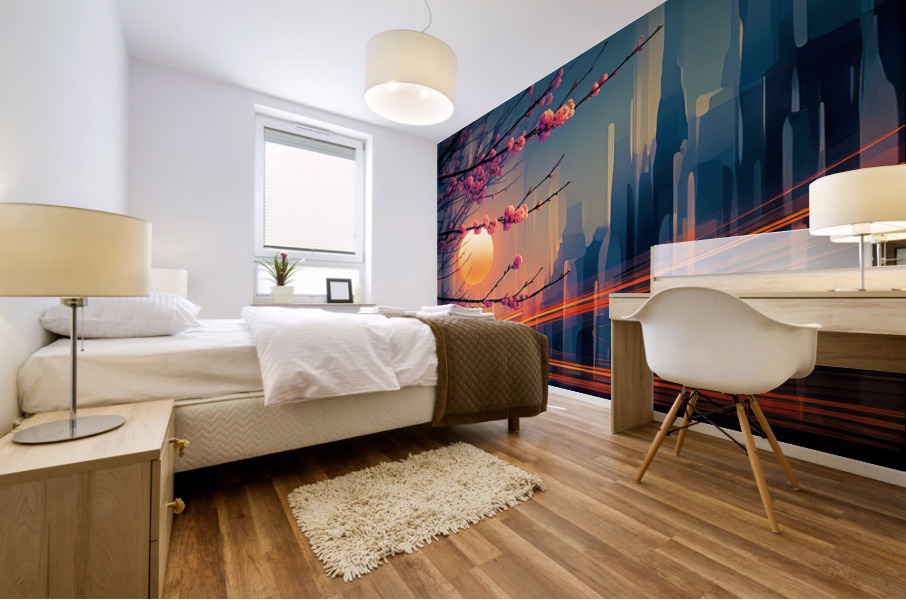 Refraction Mural print