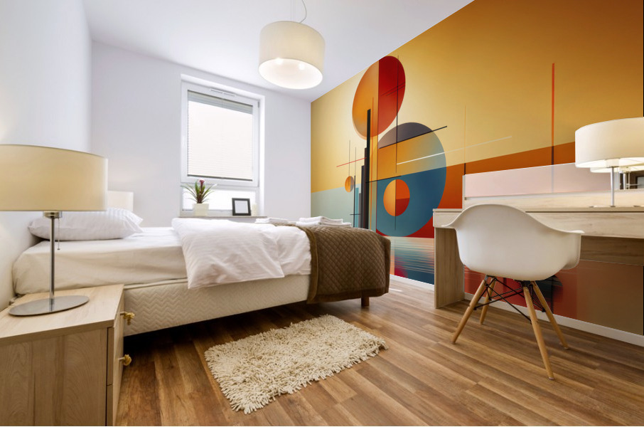 Rondure Reflection Mural print