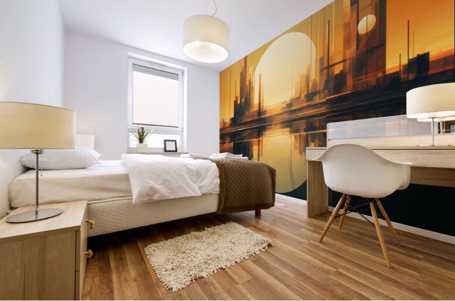 Different Worlds Mural print