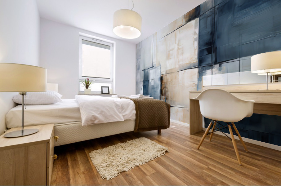 In Their Boxes Mural print