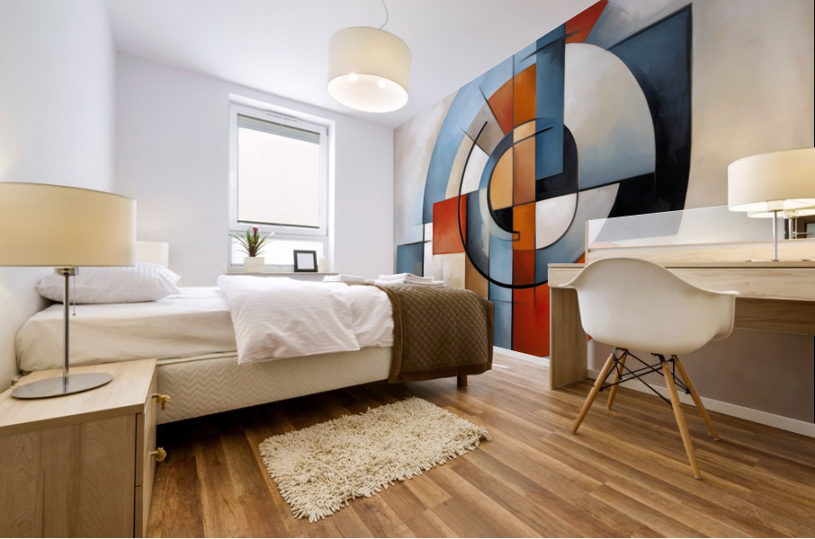 Remains from Vibrations Mural print