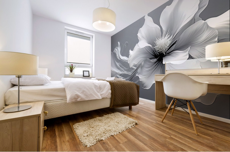 Living on a Breath Mural print