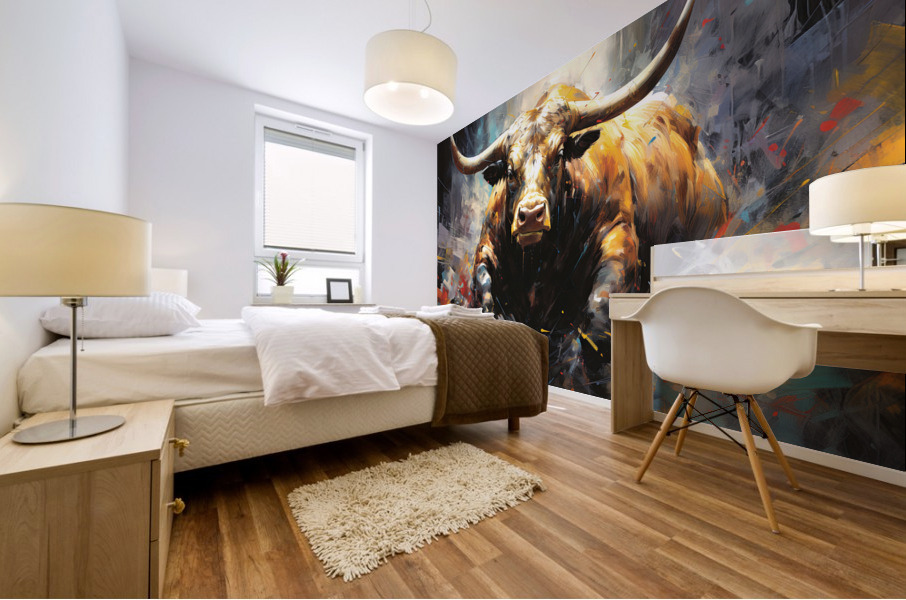 Bull Market Mural print