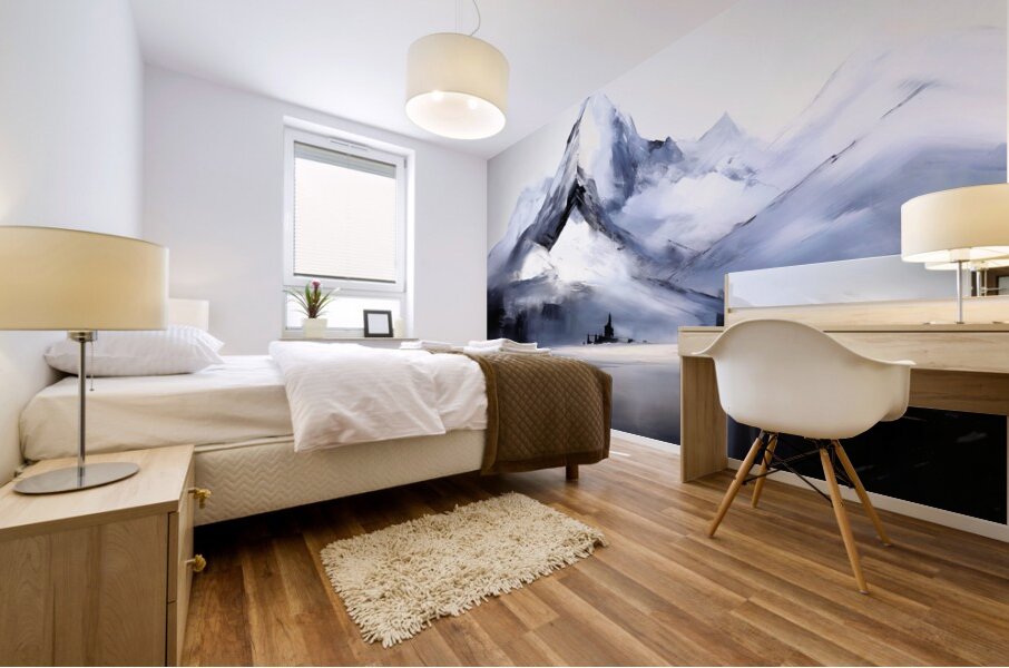 Rocky Mountain Way Mural print