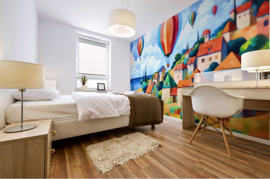 Hot Air Mural print