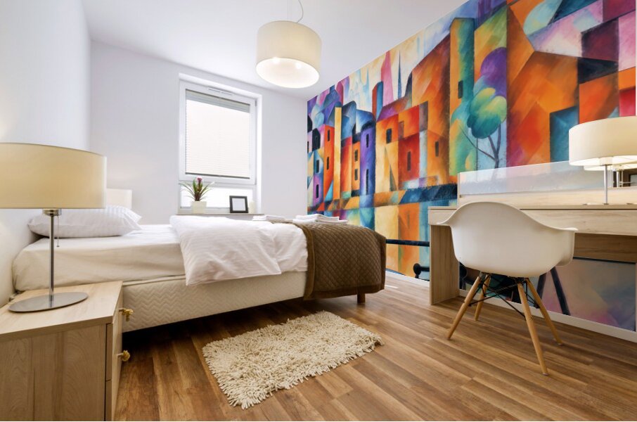 Table for Four Mural print