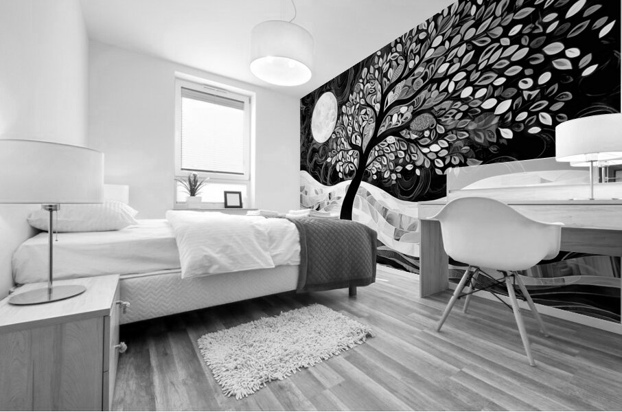 Midnight Breeze Mural print