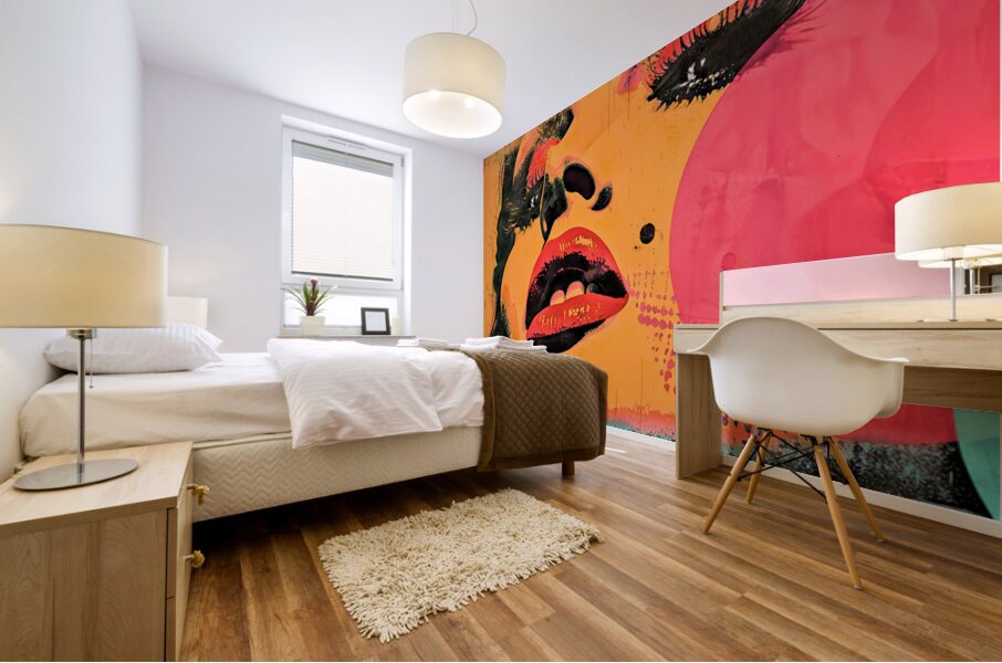 Moment had Arrived Mural print