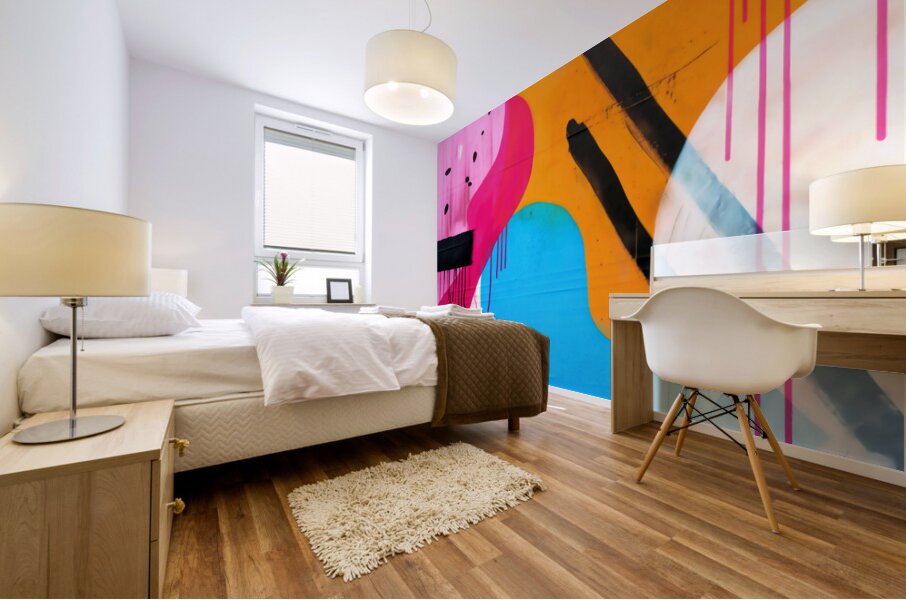 Nonplussed Mural print