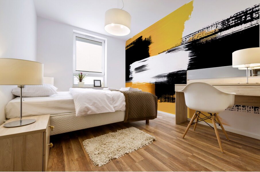 Bumblebee Mural print