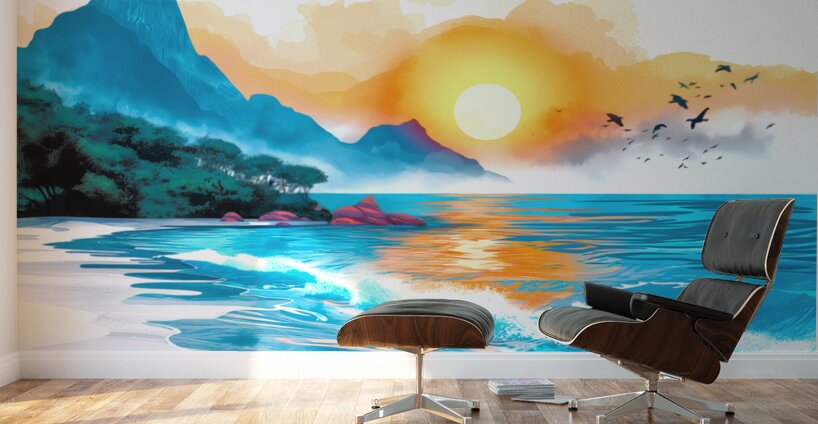 Outside the gilded cage Wall Murals