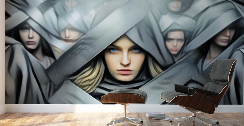 Too Many Mind Wall Murals