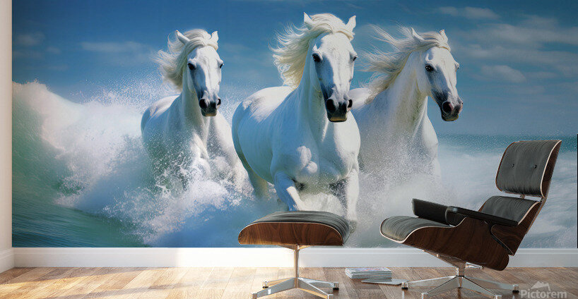 Seahorses Wall Murals
