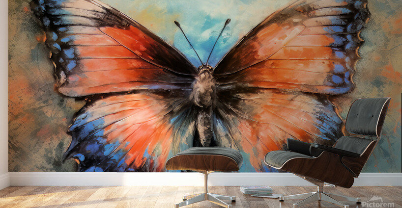 Butterfly Tinct Wall Murals