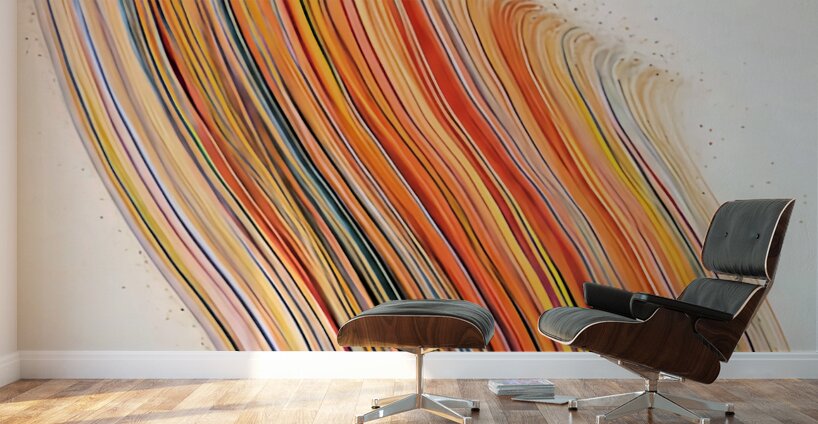 Wave of Color Wall Murals