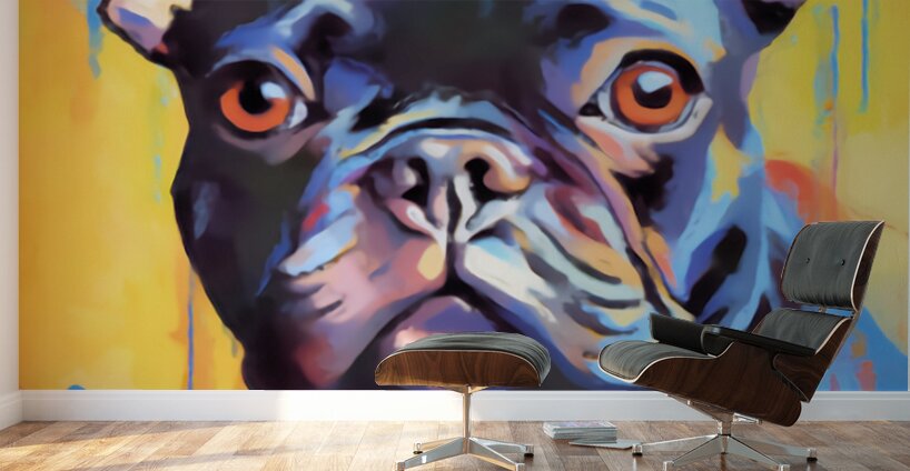 Un Bulldog Wall Murals