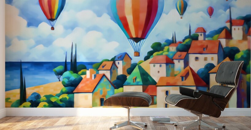 Hot Air Wall Murals
