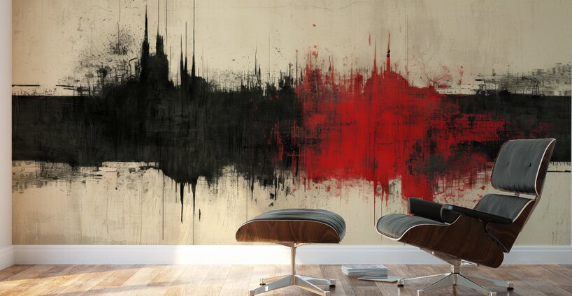 The room was humming harder Wall Murals