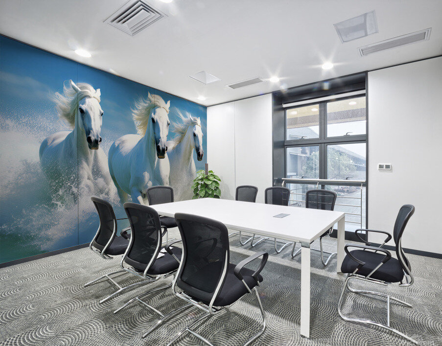 Seahorses Wall Printing