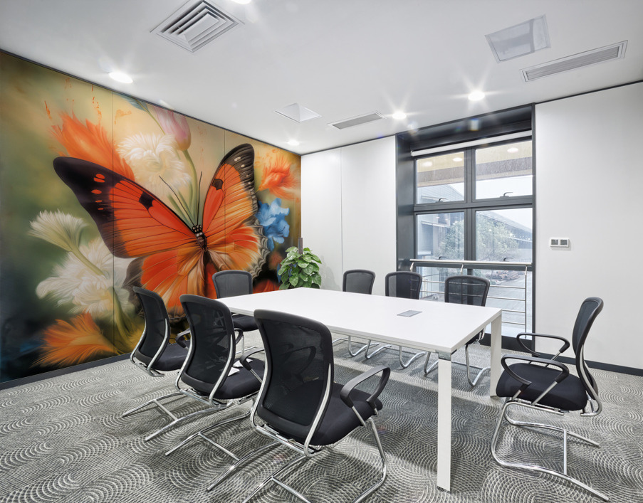 Butterfly Nectar Wall Printing