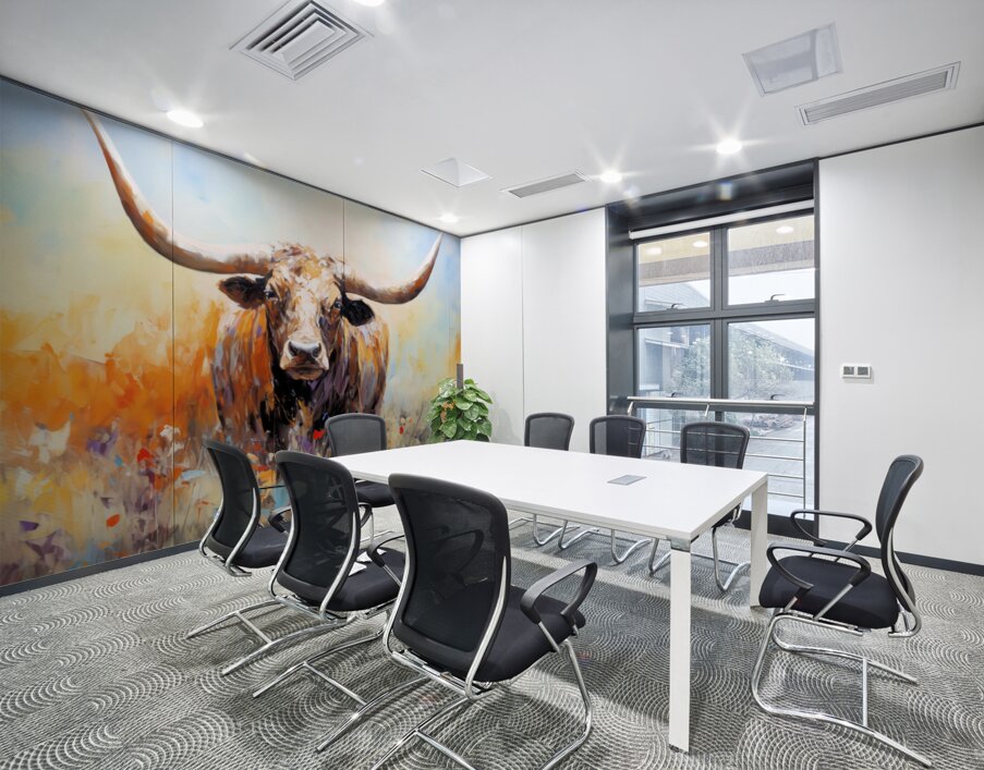 Motionless Stare Wall Printing