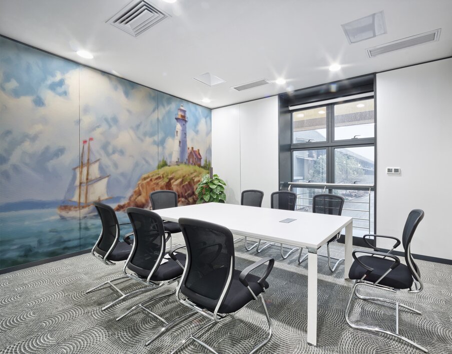 Affable Bluff Wall Printing