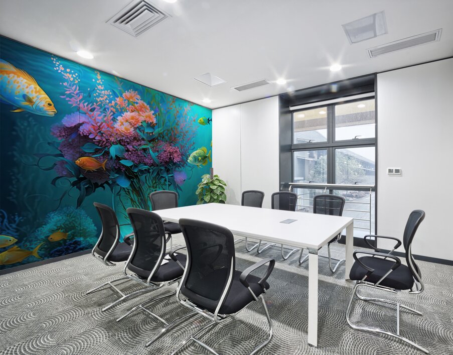 Ocean Vahz Wall Printing